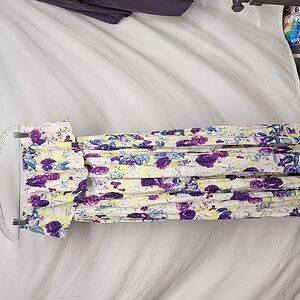 Torrid Bandeau Top with Ruffle Strapless Flowing Dress with Liner. SIZE 00